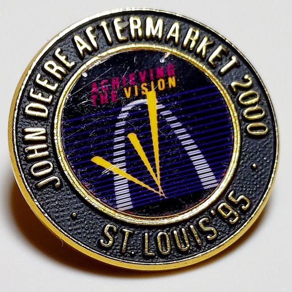 Aftermarket 2000 ST. LOUIS '95 Achieving The Vision Vintage Lapel Hat Pin - Picture 1 of 7